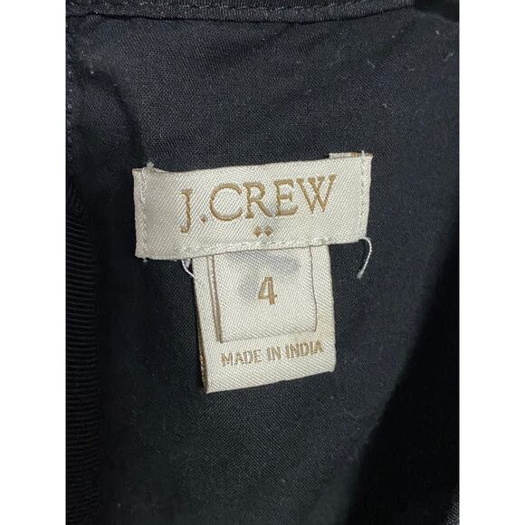 J Crew Swiss Dot Flutter Sleeve Shift Dress Womens 4 Whimsigoth Fairy Witchy Emo - Picture 4 of 7